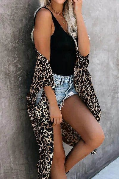 Leopard Kimono