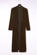 Open Front Long Sleeve Cover Up