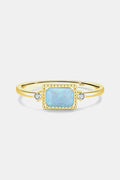 925 Sterling Silver Opal Ring