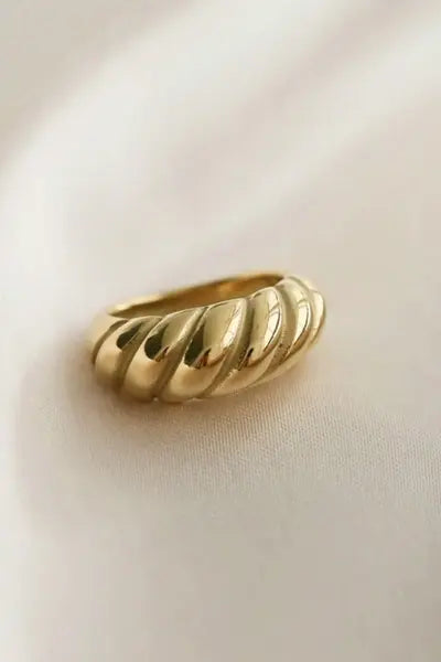Gold Twisted Ring