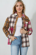 Plaid Shirt Jacket