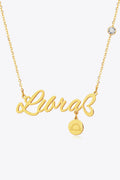 Constellation Pendant Zircon Necklace