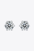 Good Days Ahead Moissanite Stud Earrings