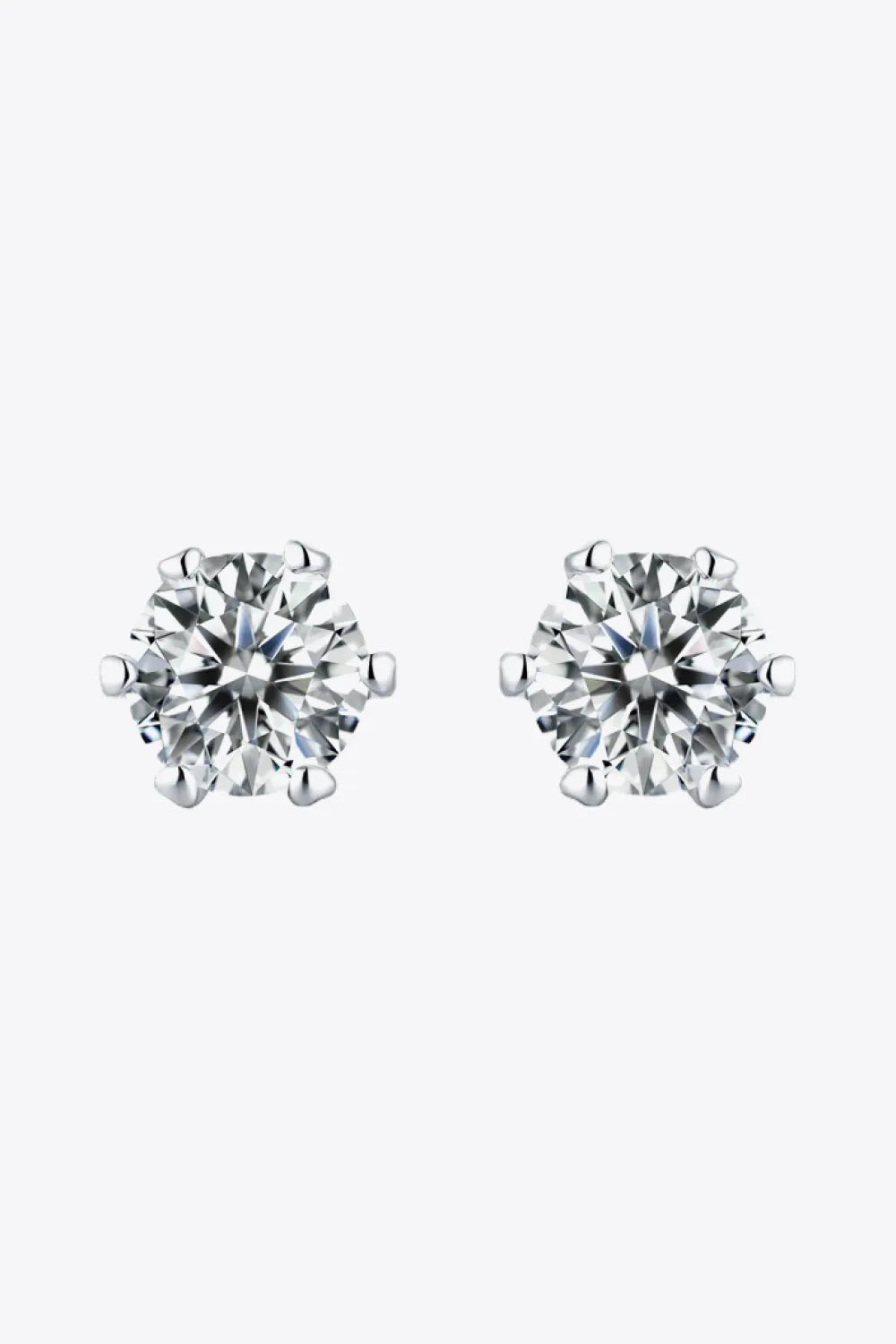 Good Days Ahead Moissanite Stud Earrings