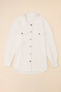 Snap Down Collared Jacket