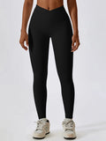 Basic Wide Waistband Active Leggings