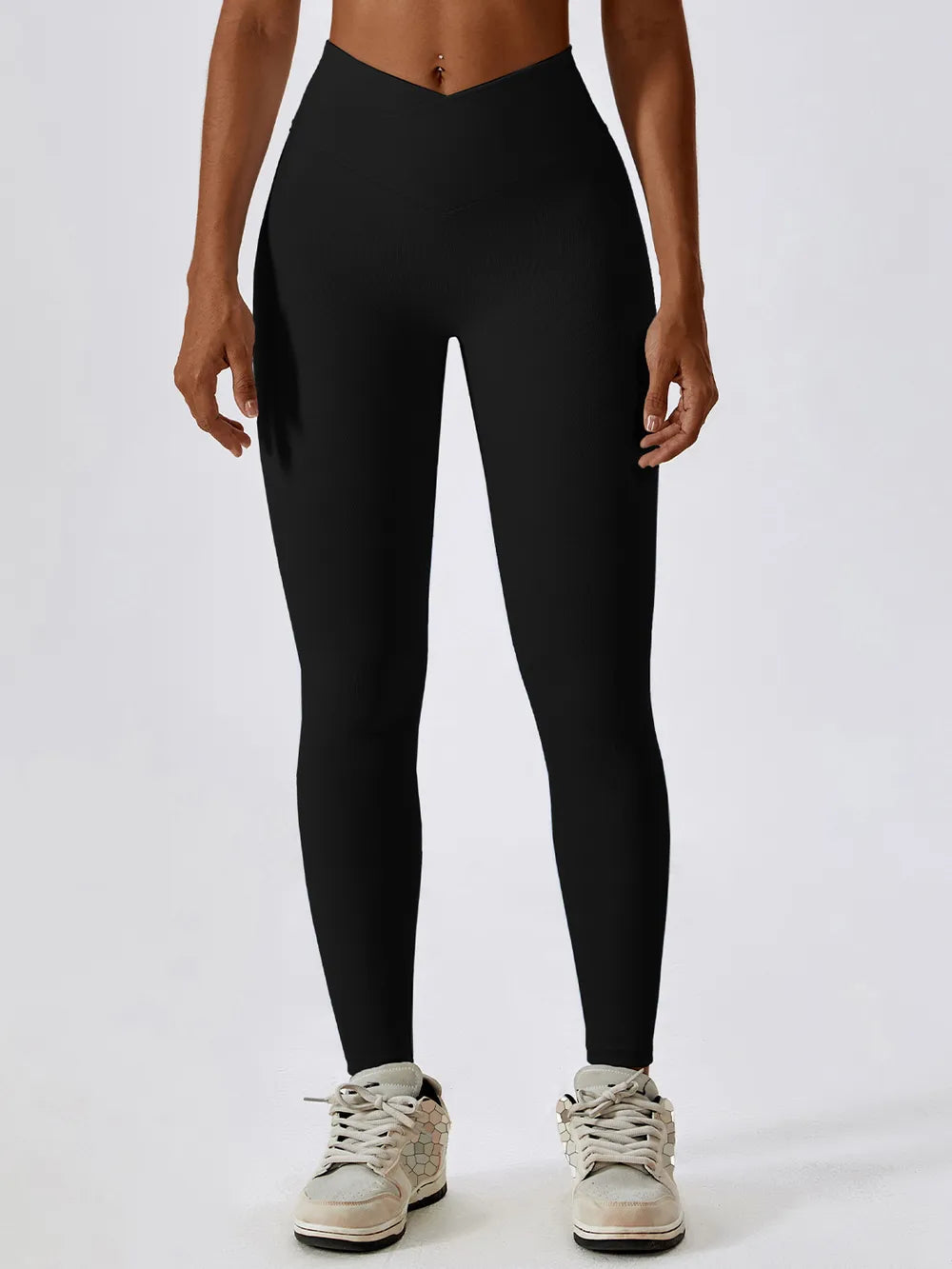 Basic Wide Waistband Active Leggings