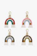 Random 4-Pack Rainbow Tassel Key Chain