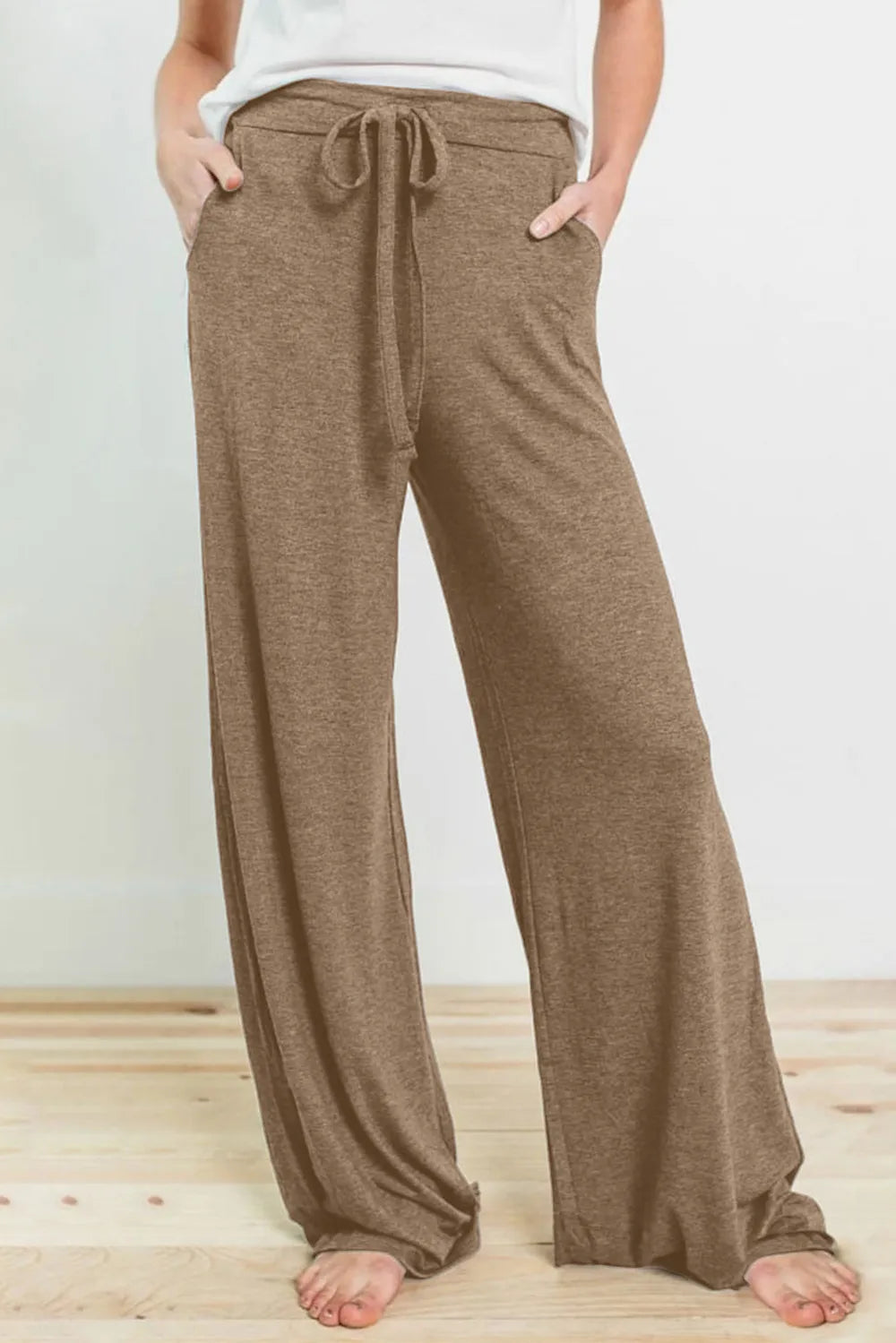 Black/Blue/Green/Gray Drawstring Lounge Pants