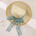 Raffia Straw Braided Sun Hat