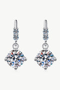 Moissanite Drop Earrings