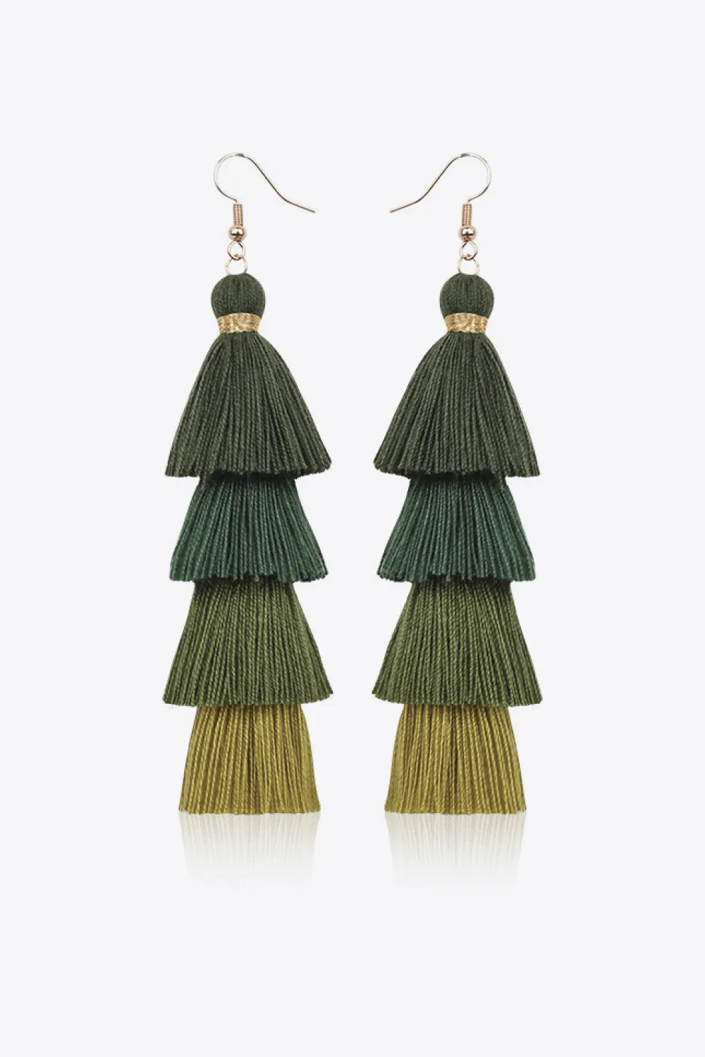 Layered Tassel Earrings