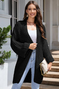 Open Front Longline Cardigan