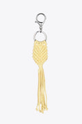 Assorted 4-Pack Handmade Fringe Keychain