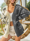 Open Front Cardigan with Pockets