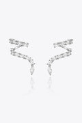 Zircon 925 Sterling Silver Earrings