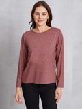 Round Neck Long Sleeve T-shirt